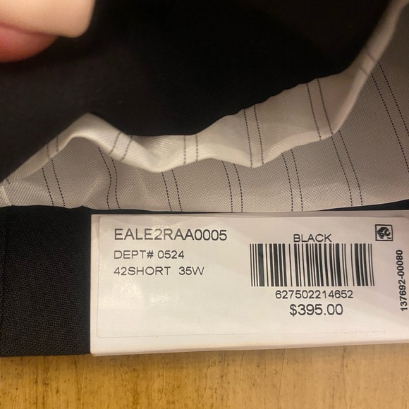 Perry Ellis Men’s Blazer Modern Fit Black New 42 short - Picture 13 of 14